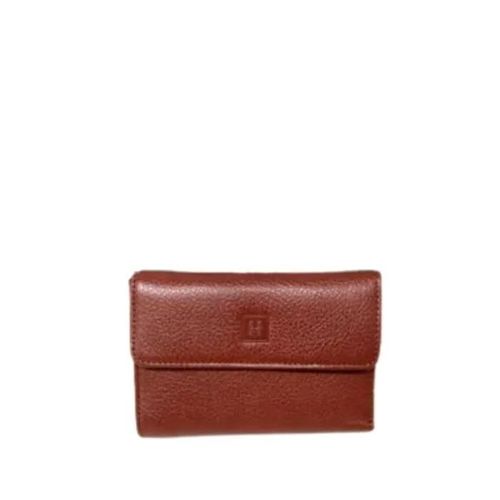 Portefeuille Hexagona en cuir Ref 54438 Marron 13*9*3