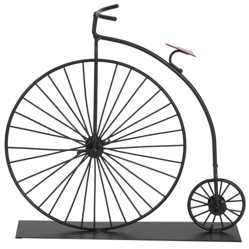 Mini-peinture enduite, modele de velo retro elegant, decoration de bureau noire