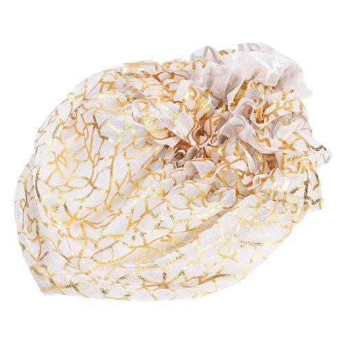 Couvre-Chef En Dentelle Pour Femmes Musulmanes, Foulard, Hijab, Bonnet (Blanc)