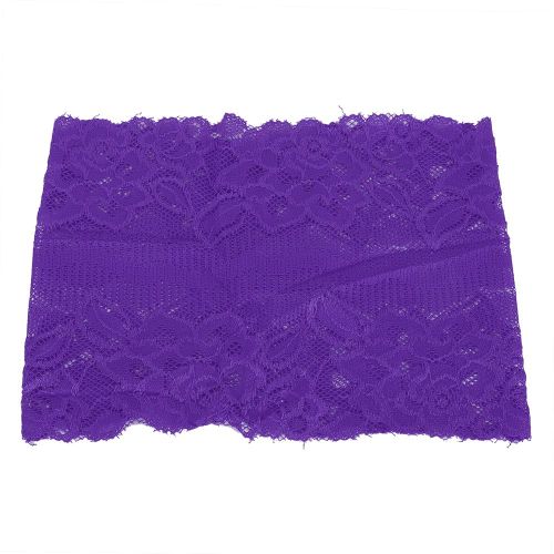 Chapeau Musulman Confortable Et Respirant En Dentelle, Foulard Decoratif, Fournitures Religieuses (Violet)
