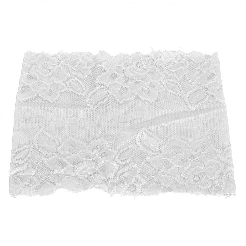 Chapeau Musulman Confortable Et Respirant En Dentelle, Foulard Decoratif, Fournitures Religieuses (Blanc)