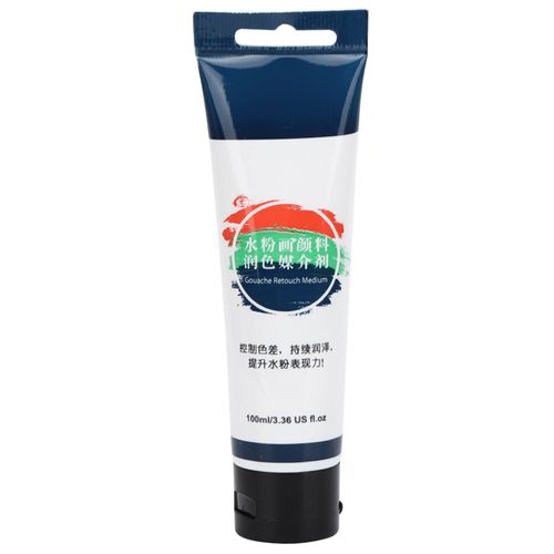 Pigment acrylique pour dessin, 100 ml, medium, gouache, peinture, vernis brillant, fournitures pour artistes