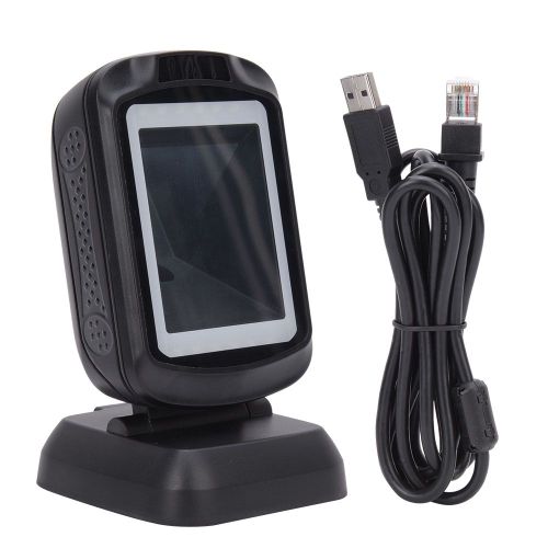 Scanner de codes-barres fixe GT-9208 a LED rouge, lecteur de codes-barres 1D 2D pour supermarche