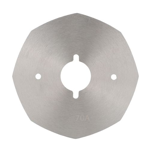 Lame octogonale de rechange pour ciseaux electriques YJ-70, en acier allie