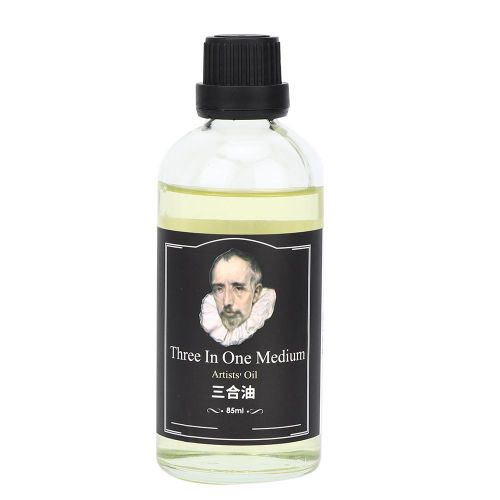 Pigment medium pour peinture a l'huile 3 en 1, 85 ml, fournitures de dessin artistique