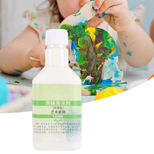 Pigment De Couleur Pour Artistes, Medium Poli Pour Peinture Acrylique 120 Ml