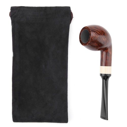Pipe A Fumer En Bois De Bruyere De 9 Mm De Qualite Superieure Et A Surface Lisse Pour Hommes Et Adultes