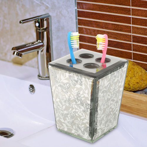 Collection unique de rangement pour porte-brosses a dents, decoration artisanale de salle de bain