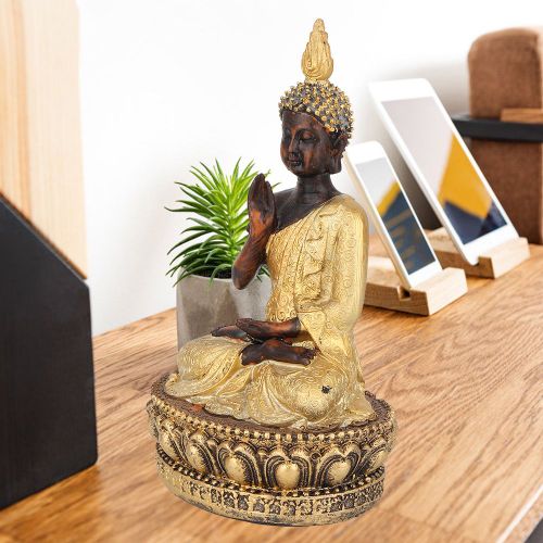 Statue decorative de Bouddha meditant d'Asie du Sud-Est (n¡ã 1)