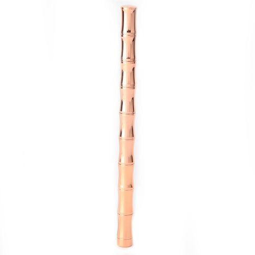 Stylo A Bille En Laiton, Forme Bambou, 0,5 Mm (Or Rose)