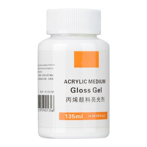 Pigment de dessin pour artistes, vernis acrylique, medium brillant, gel, accessoires d'art (135 ml)