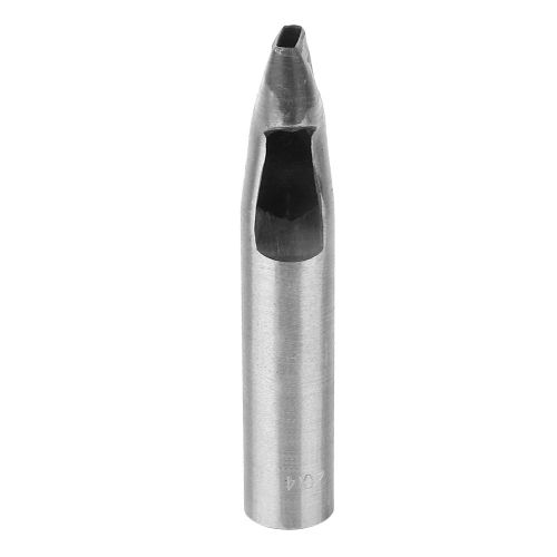 Outil de perforation de 4 mm pour le travail du cuir, outil de perforation de ceinture de forme ovale, perforateur 20 x 4 mm