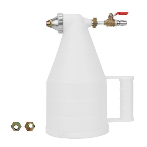 Pistolet pulverisateur de peinture portatif a alimentation par gravite pour mortier et platre (plastique ordinaire)