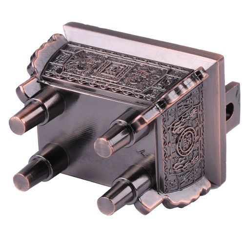 1 mini porte-encensoir pour maison, bureau, hotel, salon de the (bronze rouge)