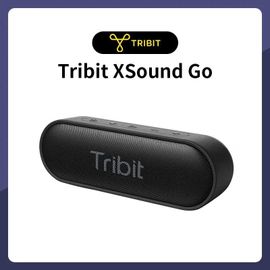 Tribit-Haut-parleur Bluetooth portable XSound Go, étanche IPX7, meilleure basse, autonomie de 24 heures pour les fêtes et le camping, haut-parleurs de type C AUX-Noir