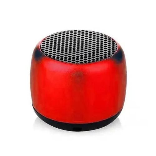 Haut-parleur Bluetooth portable Dallas, musique stéréo surround, mini USB, caisson de basses extérieur, lecteur audio, microphone-M1 Rouge