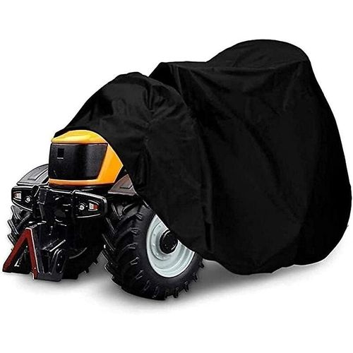 Housse de protection pour tondeuse à gazon, housse anti-poussière pour tracteur de pelouse avec cordon de traction, housse anti-poussière pour tondeuse à gazon à pousser, taille XS