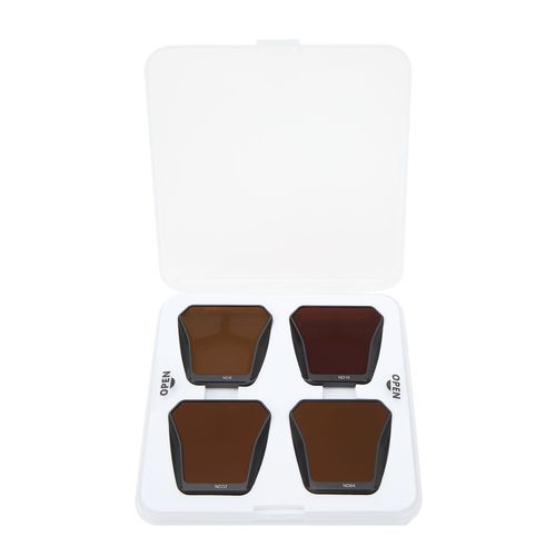 Lot de 4 filtres ND pour drone, densite neutre ND8, ND16, ND32, ND64, verre optique multicouche, resistant aux rayures et a l'eau, pour Mavic 3 Pro