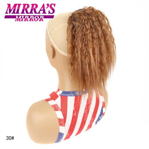 Queue De Cheval Synthétique Courte Afro Crépue Et Lisse Avec Cordon De Serrage, Queue De Cheval Naturelle, Extensions De Queue De Cheval Bouffante Afro Pour Femmes