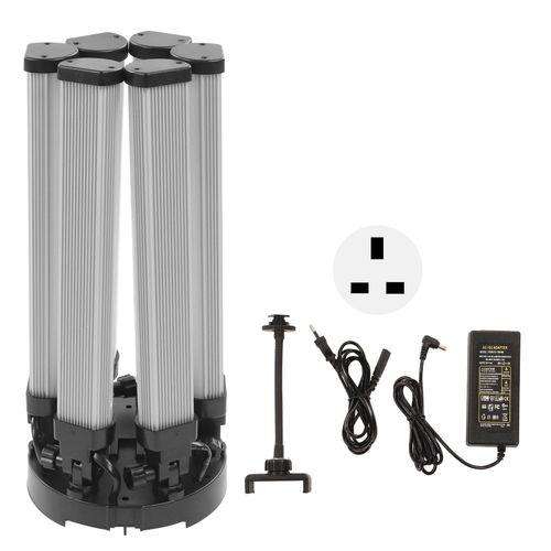 Anneau lumineux LED etoile de 26 pouces, 54 W, 15 V, 4 A, 420 LED, barre lumineuse amovible pour videos, enseignement en direct, prise britannique 100-240 V