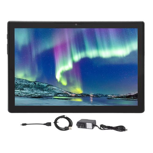 Tablette tactile IPS HD de 10,1 pouces, 4 Go de RAM, 32 Go de ROM, processeur Octa Core pour Android 8.1, 100-240 V, prise americaine