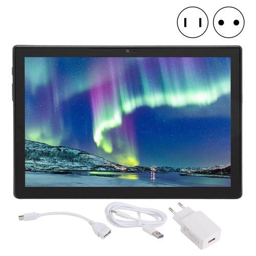 Tablette tactile IPS HD de 10,1 pouces, 4 Go de RAM, 32 Go de ROM, processeur Octa Core pour Android 8.1, prise UE 100-240 V