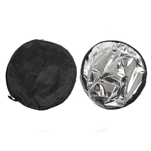 Reflecteur de lumiere 5 en 1 pour photographie, pliable, rond, avec sac de rangement, pour studio photo, diffusion en direct, 110 cm