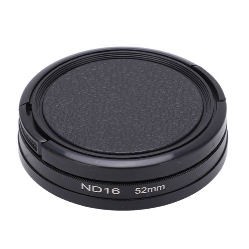 Filtre d'objectif ND16 a densite neutre de 52 mm pour camera d'action HERO 9. Filtre de protection d'objectif de remplacement.