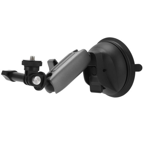 Support a ventouse pour camera de sport pour pare-brise avant de voiture, support a ventouse fixe pour camera