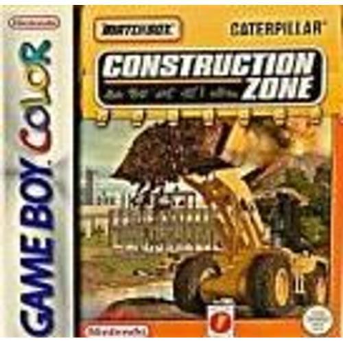 Matchbox Caterpillar Construction Zone Gbc Game Boy Color