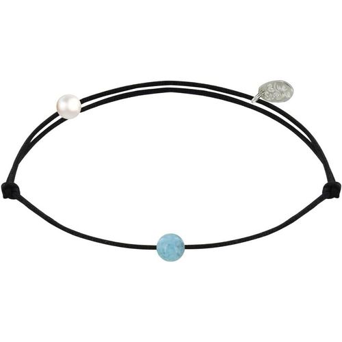- Bracelet Lien Petite Perle De Larimar