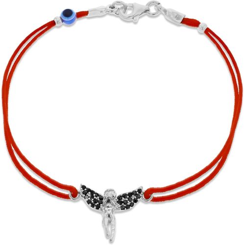 - Bracelet Charms Femme - Argent Sterling 925 Oxyde De Zirconium