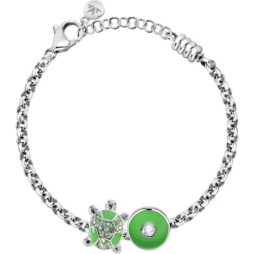 Drops Bracelet Femme, En Acier, Cristaux, Émail - Scz1213