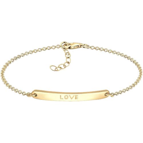 Bracelets Chaîne Et Gourmette Inscription Love
