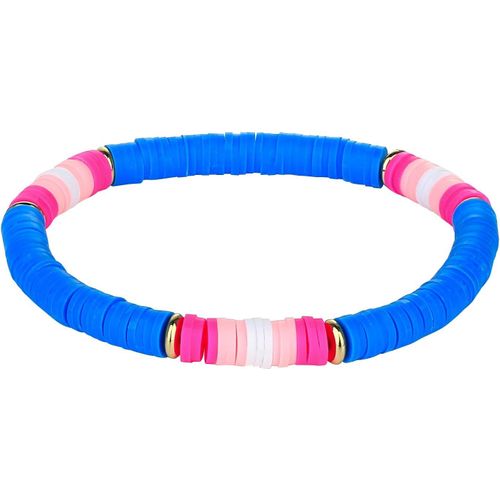 Nouveaux Bracelets Tendus Couleur Arc-En-Ciel Heishi Bracelets Bracelets Bangles Pour Femmes