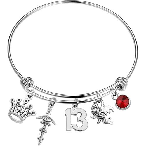Bracelet Inspiré Du Trône De Verre Inspiré De La Cour D'épines Et De Roses Pour Sjm The Treize Fan Girl Cadeau