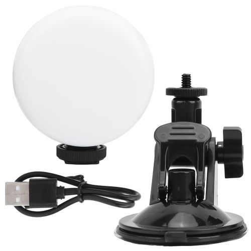 Support a ventouse pour eclairage rond portable VIJIM VL69 pour video en direct universelle