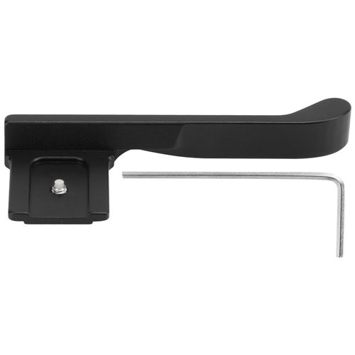 Poignee repose-pouce en alliage d'aluminium pour appareil photo Fujifilm X100V, noir