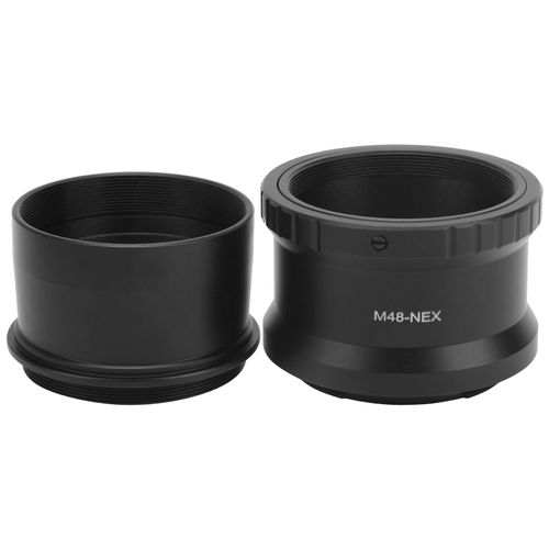 Adaptateur de telescope 2 pouces M48x0,75 mm type T et adaptateur d'objectif M48NEX pour appareil photo Sony a monture E