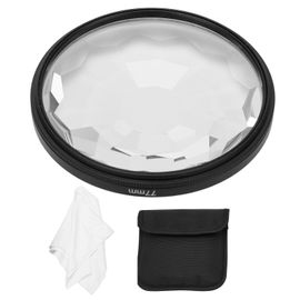 Filtre en verre pour appareil photo 77 mm Kaleidoscope Effets speciaux Objectif Accessoires de photographie
