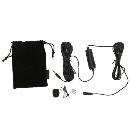Microphone cravate SYNCO LAV-S8, cable audio filaire de 8 m pour telephones, appareils photo et enregistreurs audio