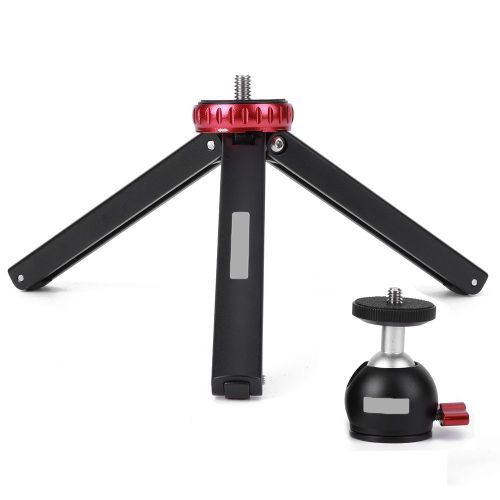 Trepied de bureau YELANGU T1 en alliage d'aluminium CNC, support solide avec rotule spherique