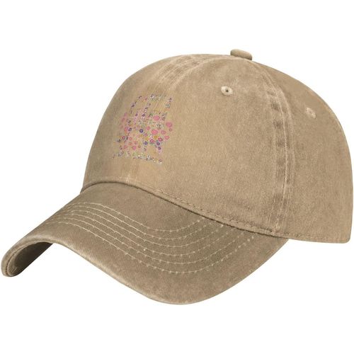 Fille Qui Aime Les Chèvres Poulets Casquette De Cowboy Loisirs De Plein Air Chapeau De Cowboy Réglable Unisexe Noir