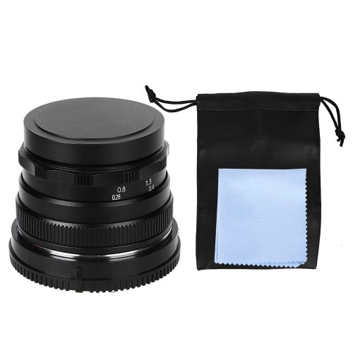 Objectif a grande ouverture NEWYI 35 mm f/1.6 pour monture M4/3, pour boitier d'appareil photo GH3/GH4/Olympus E-M5 Mark II