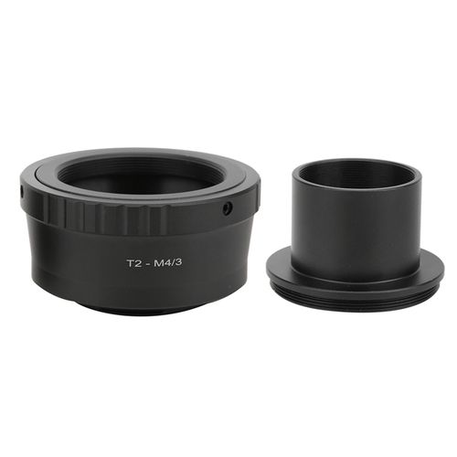 Bague de montage en T de 1,25 pouce, adaptateur de telescope astronomique M42 x 0,75 pour appareils photo sans miroir Nikon, Canon, Sony, Fujifilm, Olympus et Samsung (M4/3)