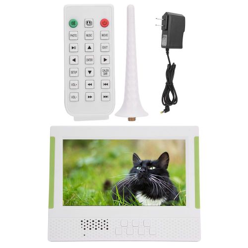 Cadre photo numerique ultra-fin 7 pouces 16:9 1024 x 600 1080p, compatible avec la lecture de videos, d'images, de musique, d'horloge et de calendrier, 100-240 V (Etats-Unis)