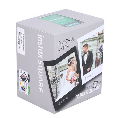 Film blanc a bords noirs, 30 feuilles pour Fuji SQ10/SQ6/SP-3/SQ20