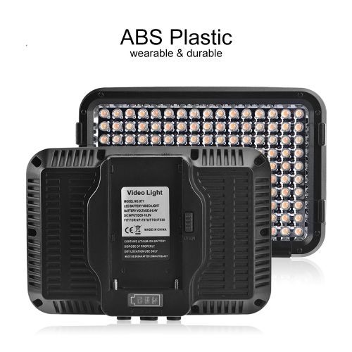Filtres de lampe de remplissage pour photographie video a 160 LED pour appareil photo reflex numerique et camescope