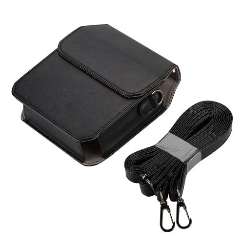 Etui de protection en cuir PU pour imprimante photo Fuji Instax SHARE SP-3 (noir)