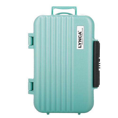 Etui de rangement antichoc pour cartes memoire, grande capacite, pour cartes CF, SD, TF (vert)